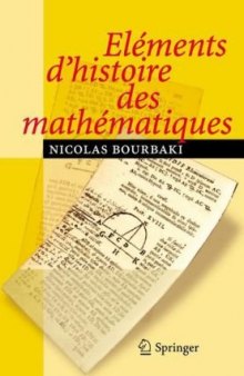 Éléments d’histoire des mathématiques