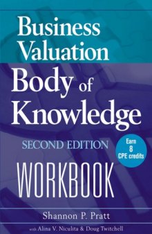 Business Valuation Body of Knowledge Workbook, 2nd Edition