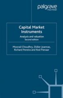 Capital Market Instruments: Analysis and valuation