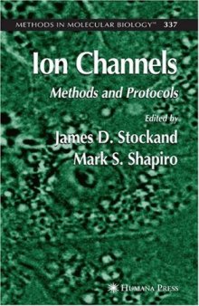 Ion Channels: Methods and Protocols