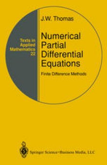 Numerical Partial Differential Equations: Finite Difference Methods