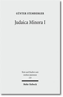 Judaica Minora: Teil I: Biblische Traditionen im rabbinischen Judentum
