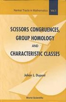 Scissors congruences, group homology and characteristic classes