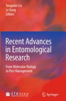 Recent Advances in Entomological Research: From Molecular Biology to Pest Management