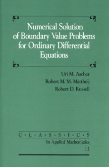 Numerical solution of boundary value problems for ODEs