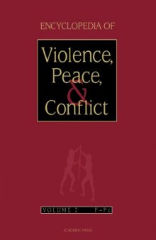 KURTZ ENCY OF VIOLENCE PEACE CONFLICT V1 