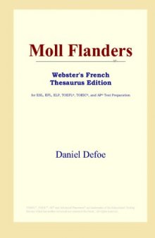 Moll Flanders (Webster's French Thesaurus Edition)