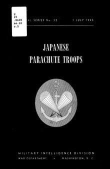 Japanese parachute troops