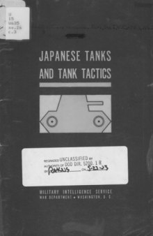 Japanese tanks and tank tactics