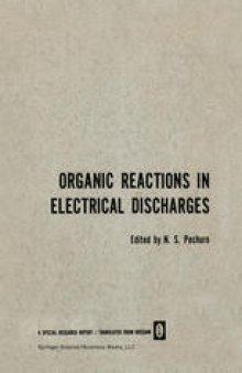 Organic Reactions in Electrical Discharges