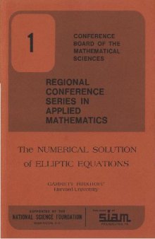 Numerical solution of elliptic equations (SIAM, 1972)(ISBN 0686242513)