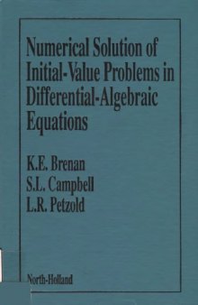 Numerical solution of IVP in differential-algebraic equations