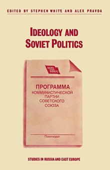 Ideology and Soviet Politics