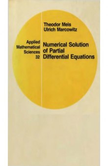 Numerical Solution of Partial Differential Eqns