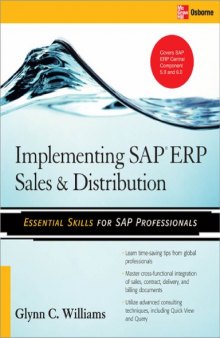 Implementing SAP ERP Sales and Distribution