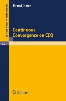 Continuous convergence on C(X)