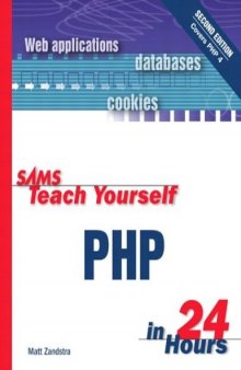 Sams Teach Yourself PHP in 24 Hours