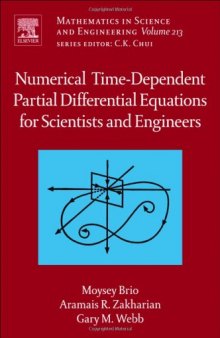 Numerical Time-Dependent Partial Differential Equations for Scientists and Engineers