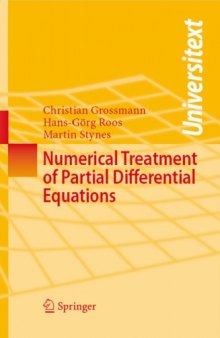 Numerical Treatment Of Partial Differential Equations