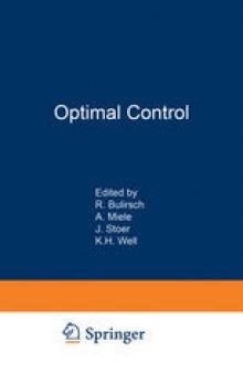 Optimal Control: Calculus of Variations, Optimal Control Theory and Numerical Methods