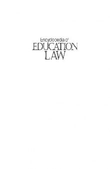 Encyclopedia of Education Law