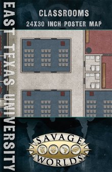 Savage Worlds: East Texas University Maps: Classrooms
