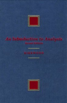 An Introduction to Analysis (Mathematics)  