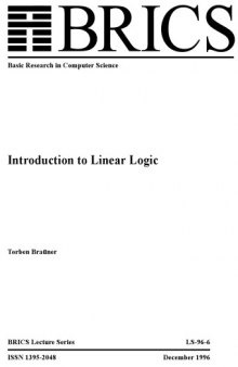 Introduction to linear logic