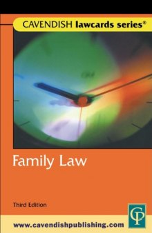 Family LawCards 3ED (Lawcards)