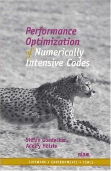 Performance optimization of numerically intensive codes