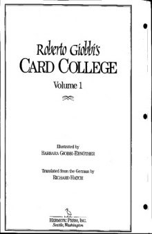 Roberto Giobbi's Card College