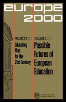 Possible Futures of European Education: Numerical and System’s Forecasts