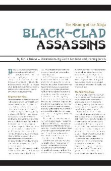 The History of the Ninja Black-Clad Assassins