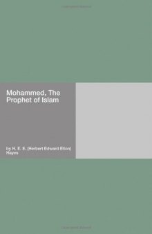 Mohammed, the Prophet of Islam