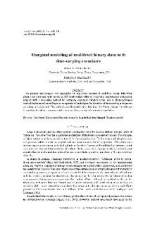 Marginal modeling of multilevel binary data with time-varying covariates