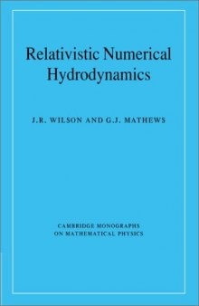 Relativistic numerical hydrodynamics