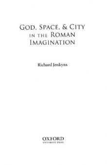 God, space, & city in the Roman imagination