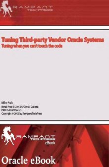 Tuning Third Party Vendor Oracle Systems