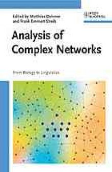 Analysis of complex networks : from biology to linguistics