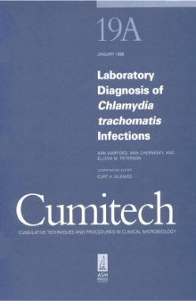 Cumitech 19A: Laboratory Diagnosis of Chlamydia Trachomatis Infections