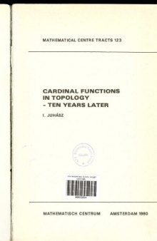 Cardinal functions in topology, ten years later 