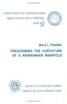 Prescribing the curvature of a Riemannian manifold