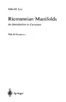 Riemannian Manifolds An Introduction To Curvature