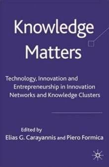 Knowledge Matters: A Networks and Clusters Perspective from the US, Europe and Asia