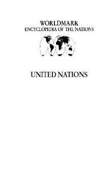 Worldmark Encyclopedia of the Nations - United Nations