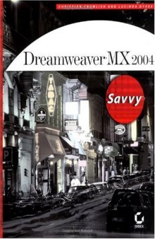 dreamweaver mx savvy