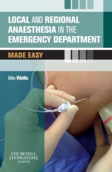 Local and regional anaesthesia in the emergency department made easy