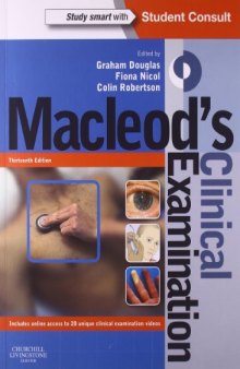 Macleod's Clinical Examination: With STUDENT CONSULT Online Access, 13e