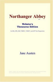 Northanger Abbey (Webster's Thesaurus Edition)