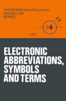 Electronic abbreviations, symbols and terms